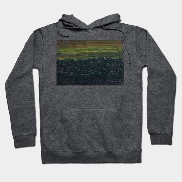 Textured Oil ACEO Painting Hoodie by acrylicpainterr